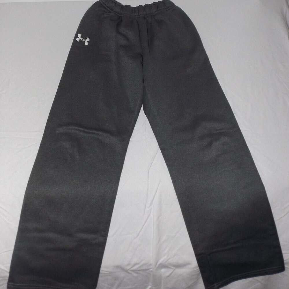 Under armour Pants Youth Large YLG  Sweatpants. Grey  #109